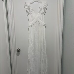 Francesca's Collections Elegant White Dress